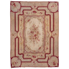 Fine Antique French Aubusson Carpet