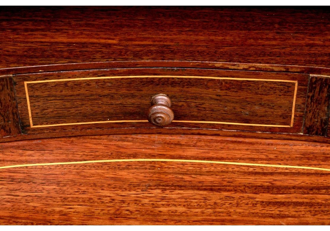 Bureau de Dame ancien en marqueterie française Circa 1890 en vente 9
