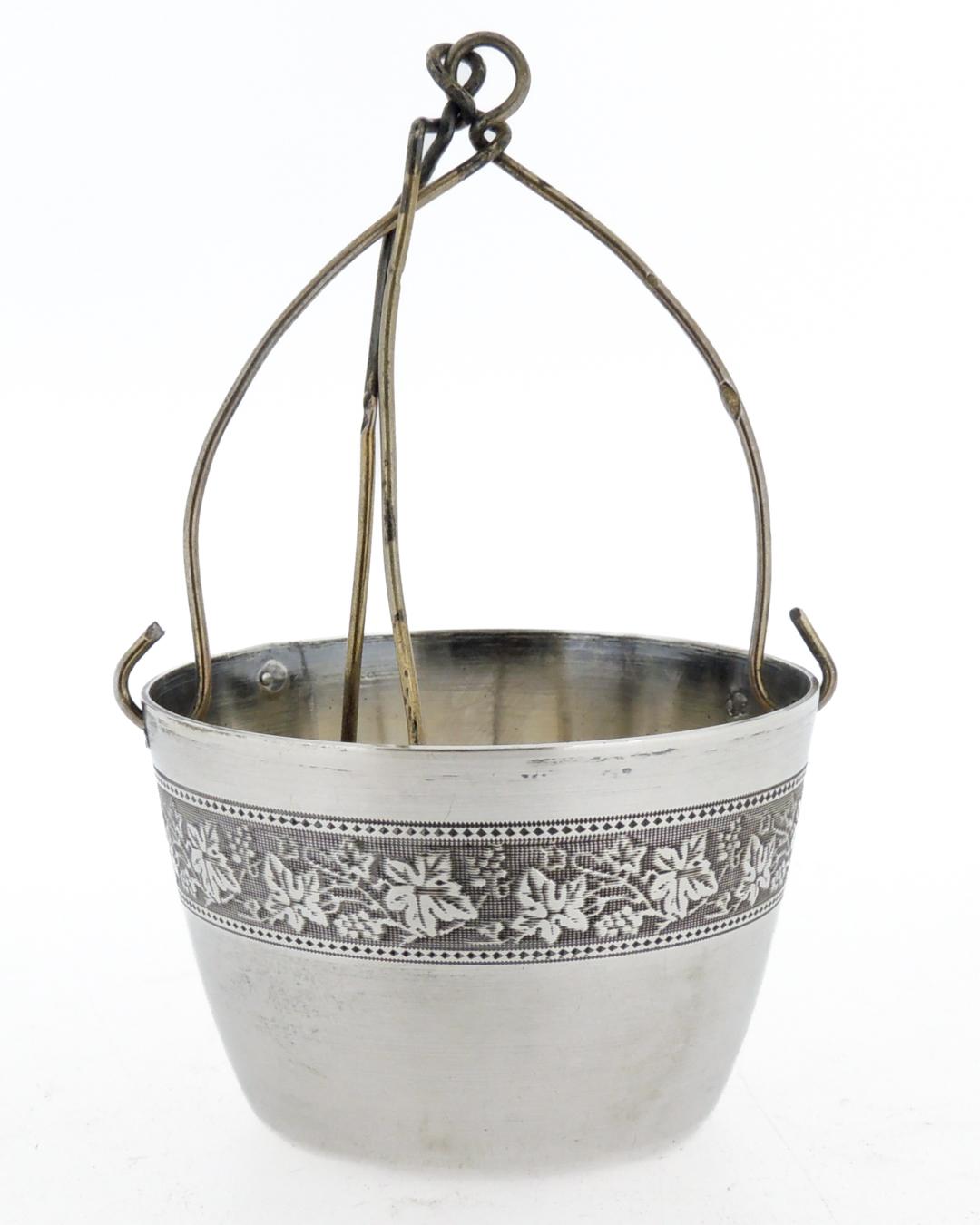 Fine Antique French Sterling Silver Tea Strainer In Good Condition For Sale In Philadelphia, PA