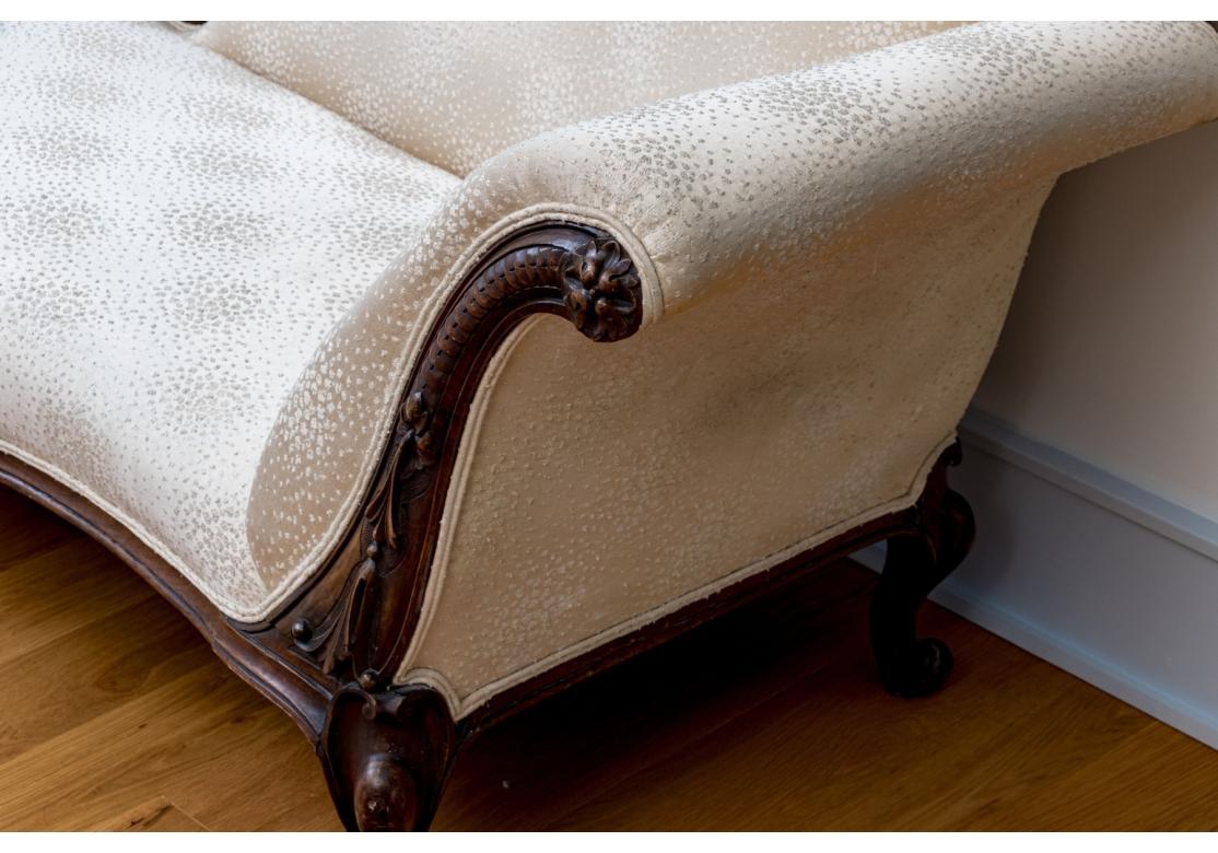 Tissu Chaise ancienne de style français avec tissu personnalisé en vente