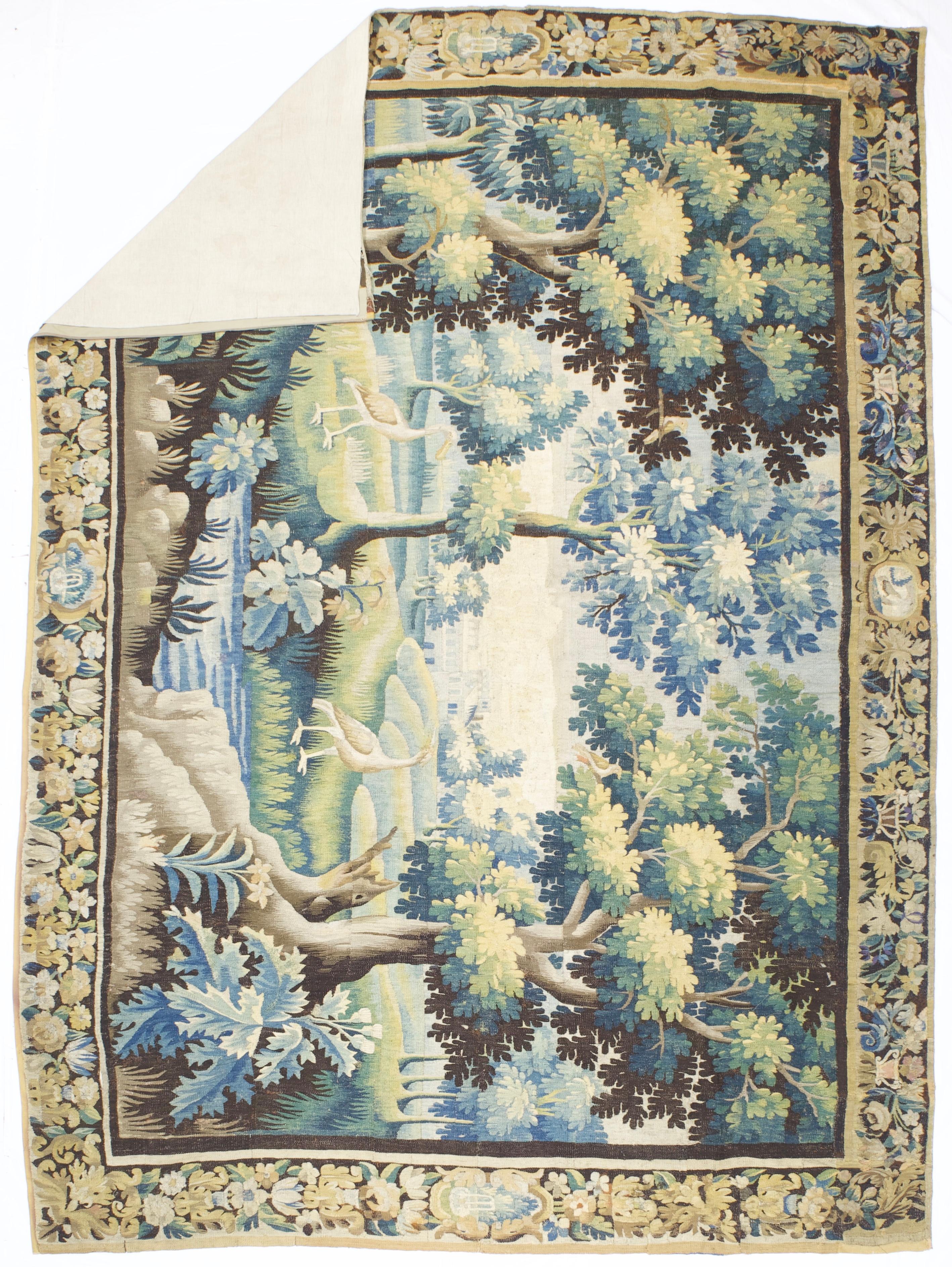 Fine Antique French Tapestry 18th Century 8’7