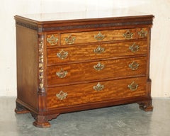 FiNE ANTIQUE GEORGE III CIRCA 1770 THOMAS CHIPPENDALE WALNUT CHEST OF DRAWERS