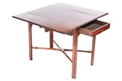 Fine Antique Georgian Chippendale Childs Mahogany Pembroke Table