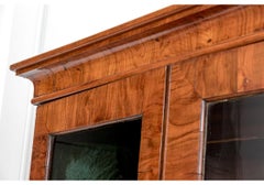 Fine Antique Georgian Style Mahogany Secretary Bookcase