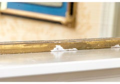 Fine Antique Gilt Framed Three Panel Mantle Mirror