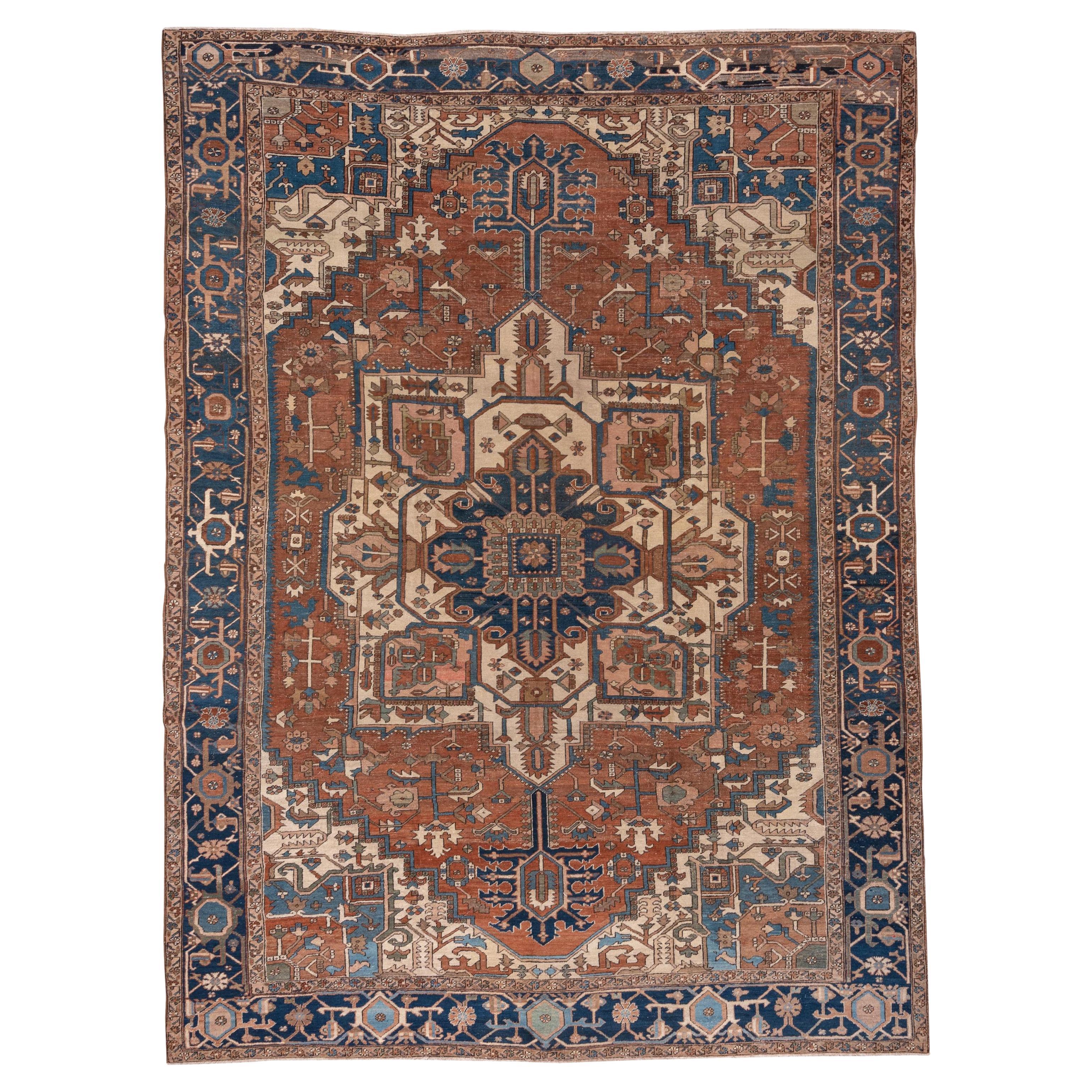 Fine Antique Heriz Carpet, circa 1910 For Sale