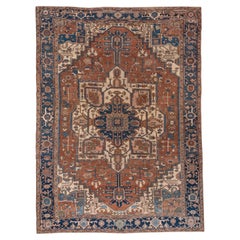 Fine Antique Heriz Carpet, circa 1910