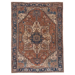 Tapis Heriz ancien raffiné, vers 1910