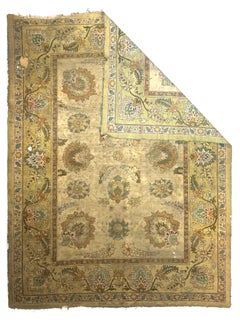 Feiner antiker indischer Amritsar Teppich 9'3" x 12'1"