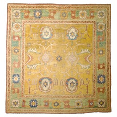 Fine Antique Irish Donegal Rug 5’0" x 9’5”