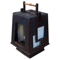 Fine Antique Japanese Andon Lamp 1880, Historical Treasure, Immediately Usable
