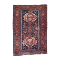 Fine Antique Karajeh Heriz Persian Rug, Hand Knotted, circa 1910