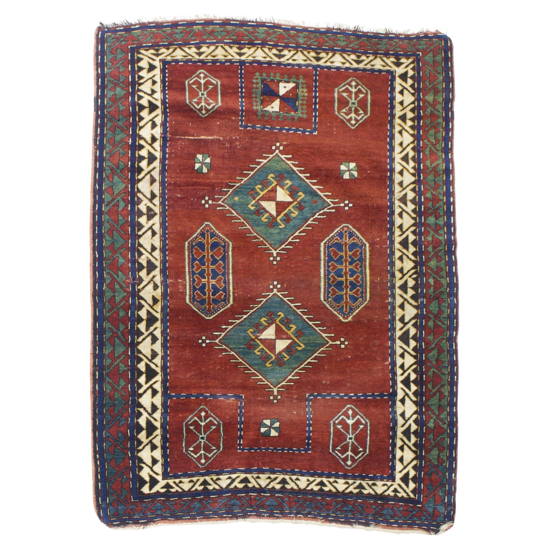 Alfombra Kazak Antigua Fina 4'6" x 6'2
