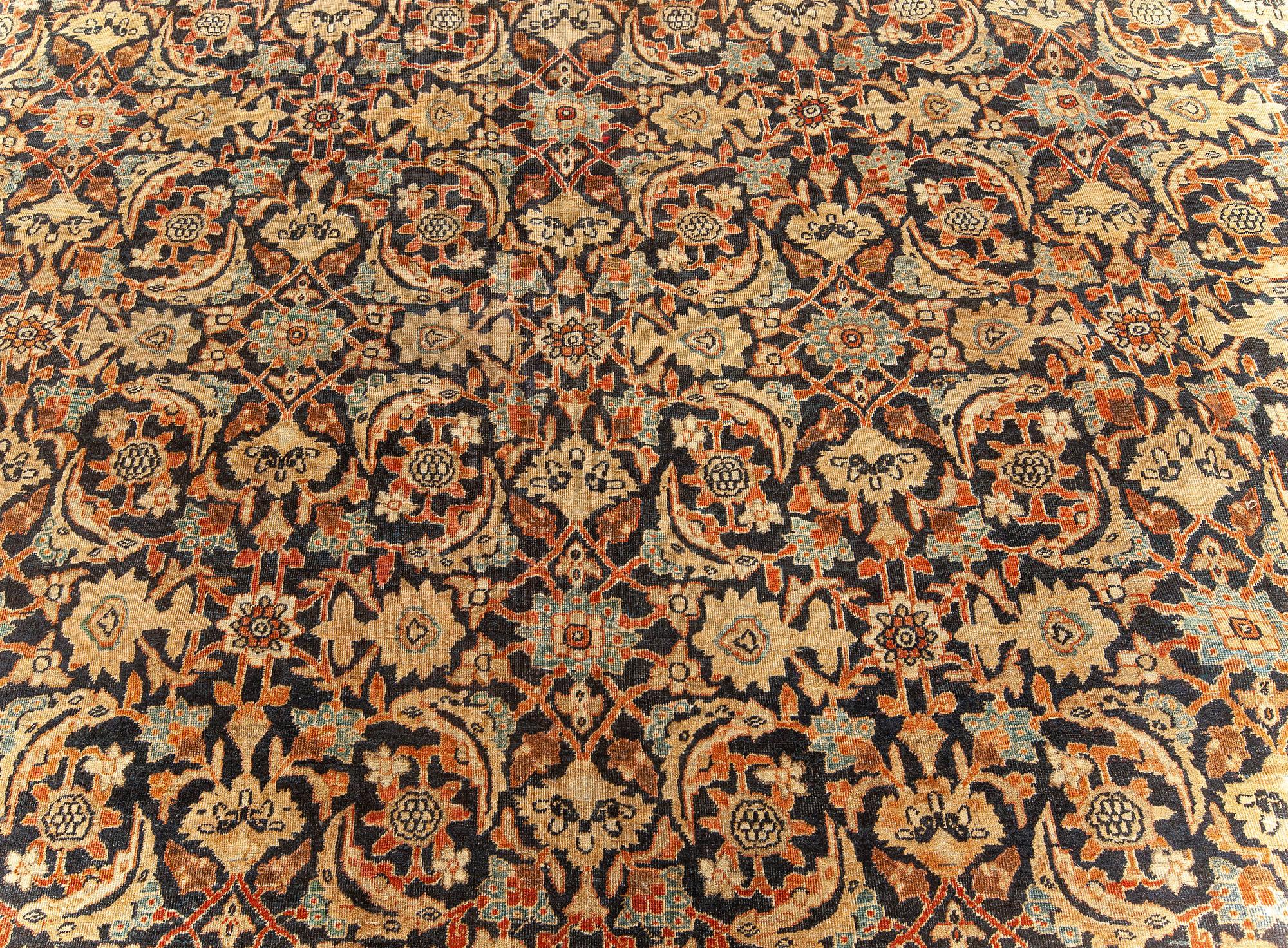 20ième siècle Tapis Kirman ancien fait main Doris Leslie Blau en vente