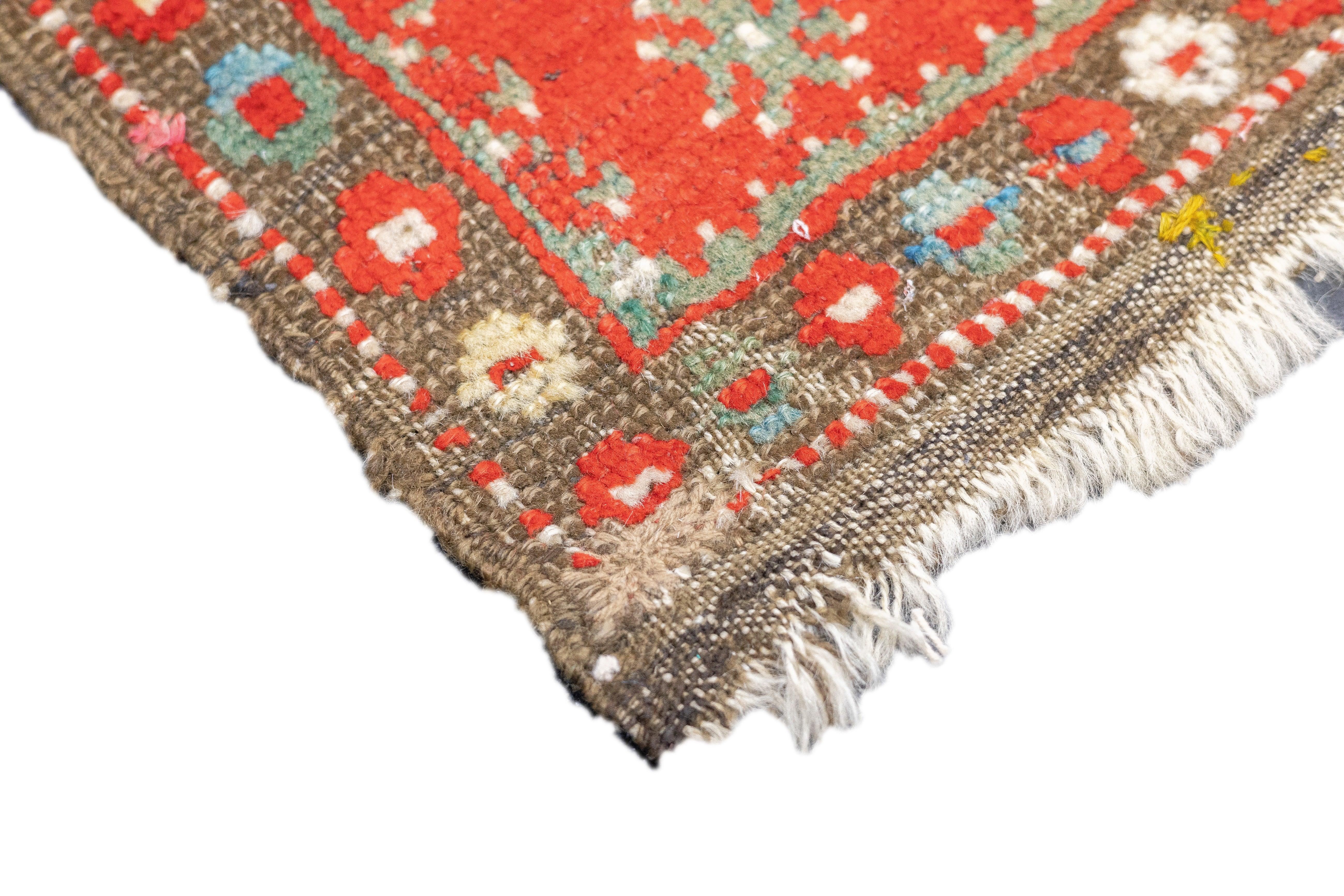Turkish Fine Antique Konya (one of three) Rug 1'6'' x 2'11'' For Sale