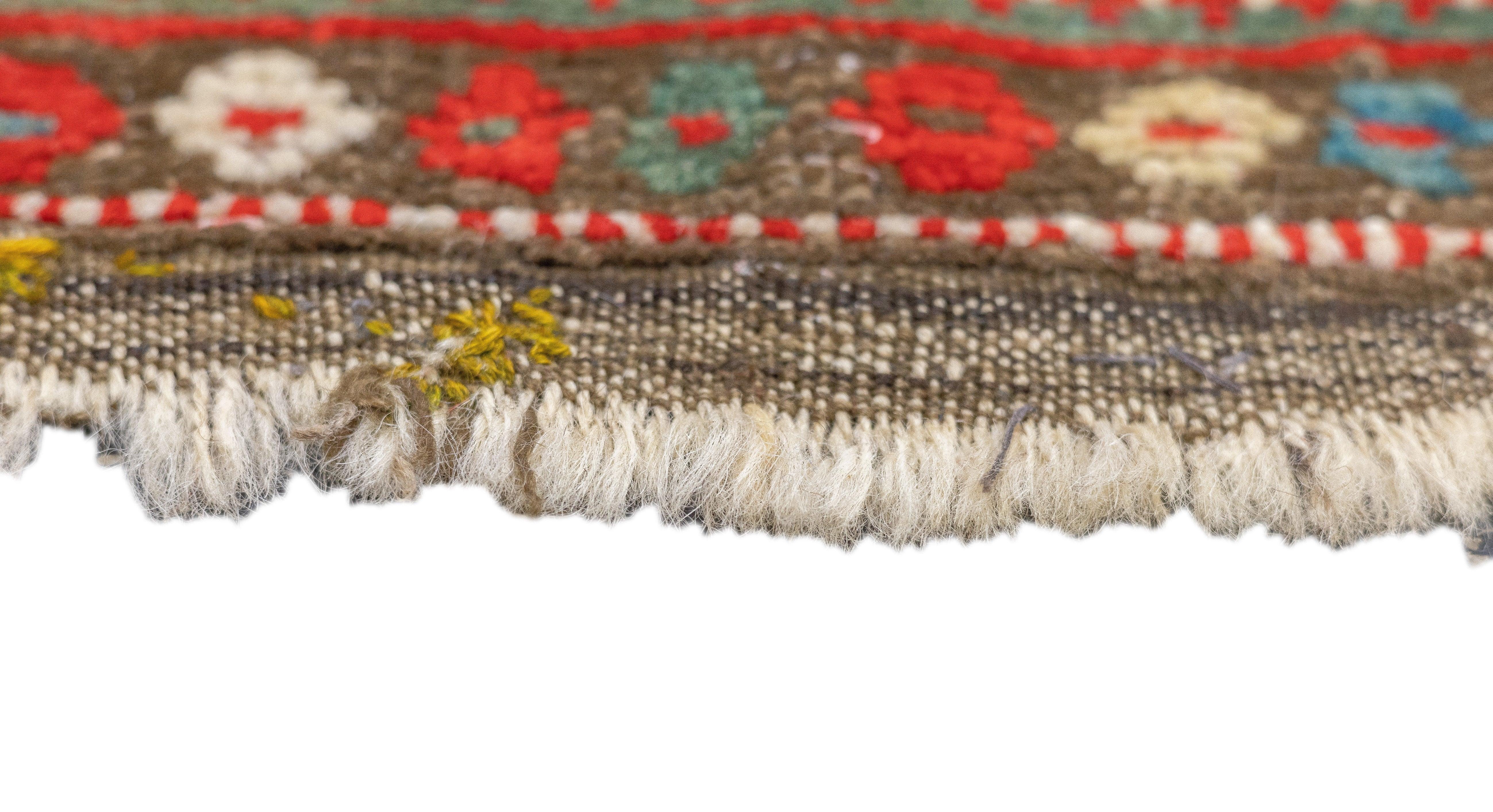 Fine Antique Konya (one of three) Rug 1'6'' x 2'11'' In Good Condition For Sale In New York, NY
