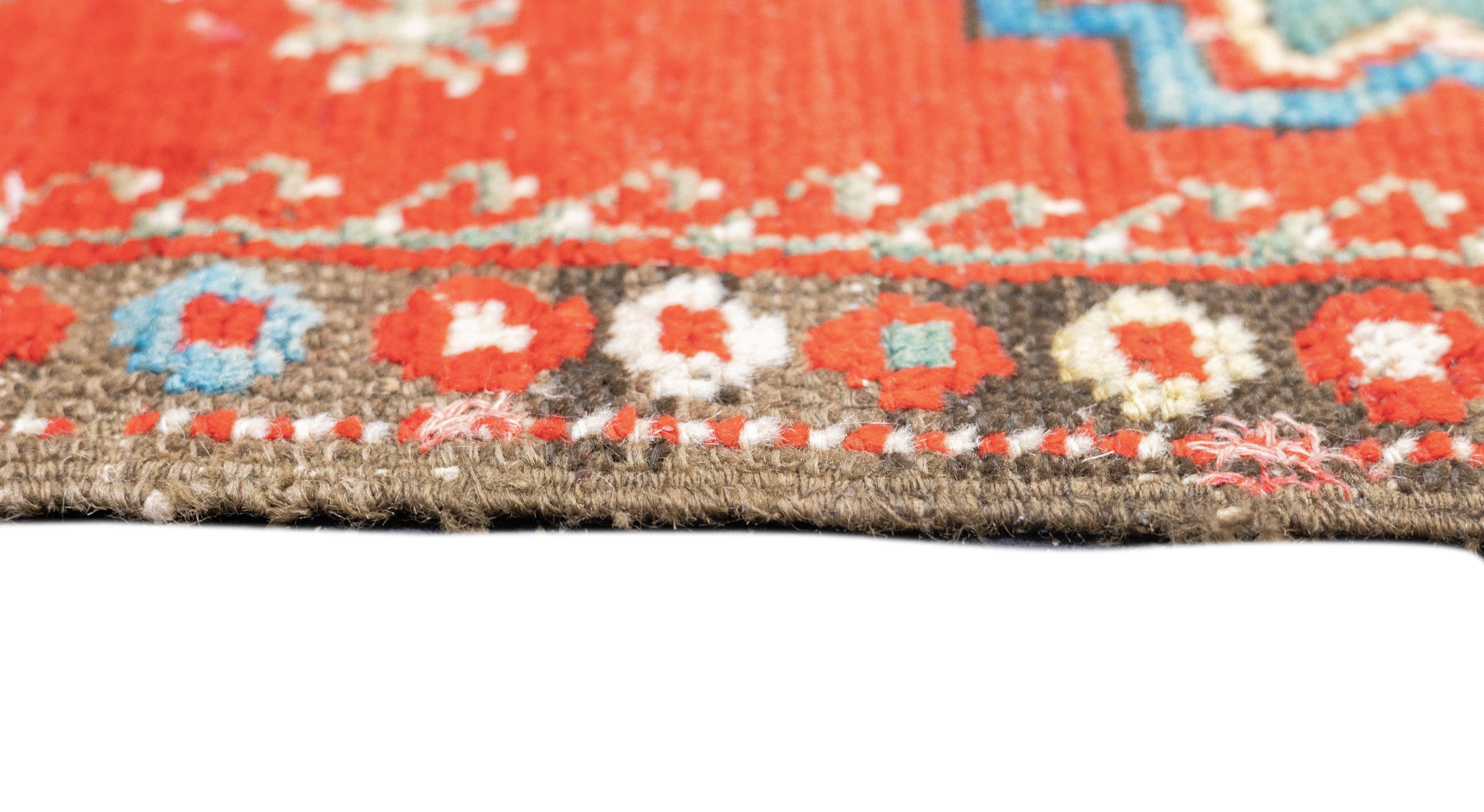 Wool Fine Antique Konya (one of three) Rug 1'6'' x 2'11'' For Sale