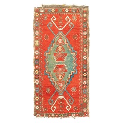 Fine Antique Konya (one of three) Rug 1'6'' x 2'11''