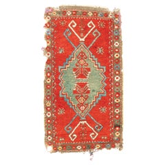Fine Antique Konya (one of three) Rug 1'6'' x 2'11''