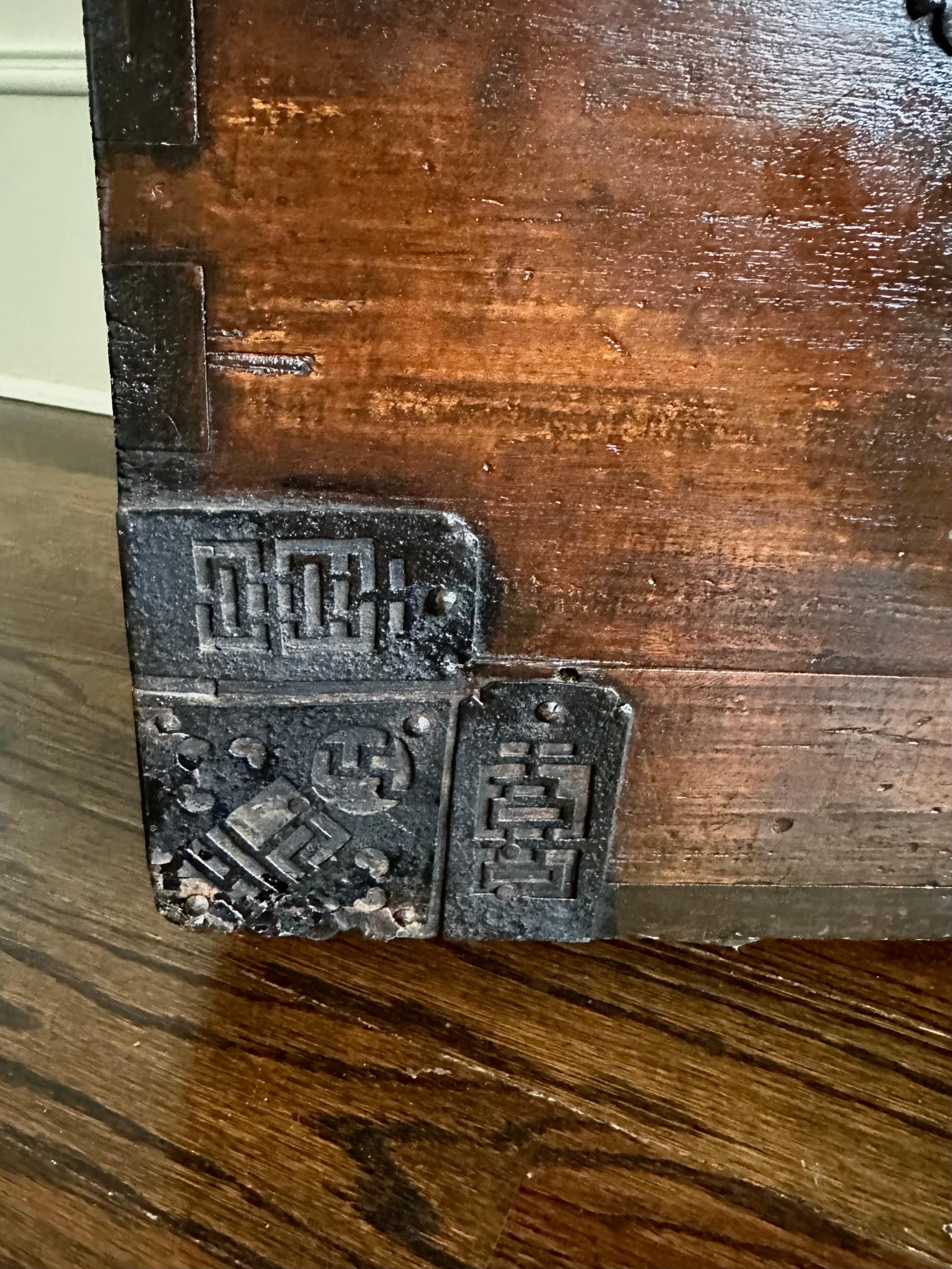 Fine Antique Korean Bandaji Chest Gangwha Island Joseon Dynasty For Sale 9