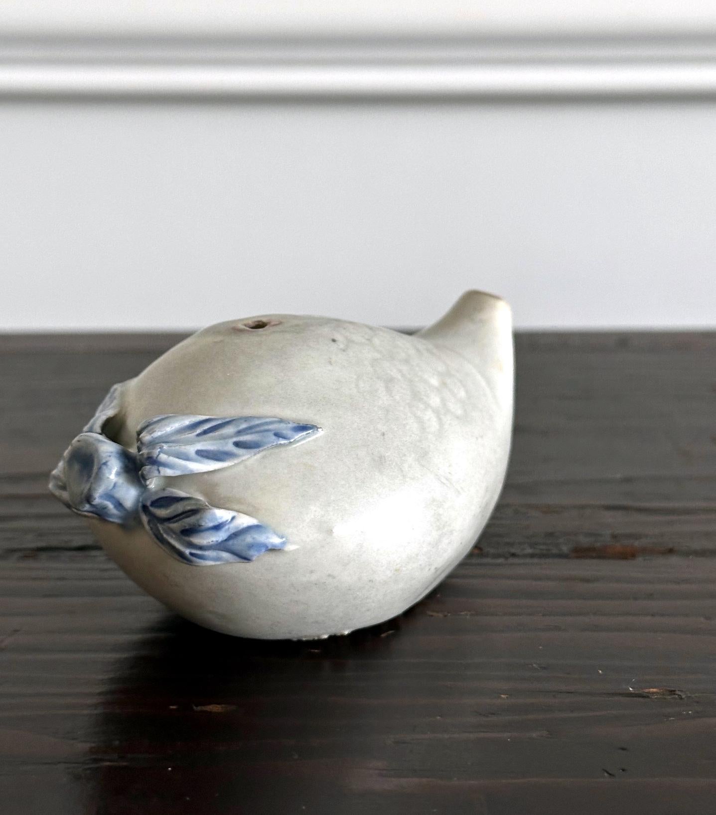 Fine Antique Korean Ceramic Water Dropper Joseon Dynasty For Sale 4
