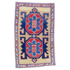 Fine Antique Kuba Rug 3’11" x 6’4"