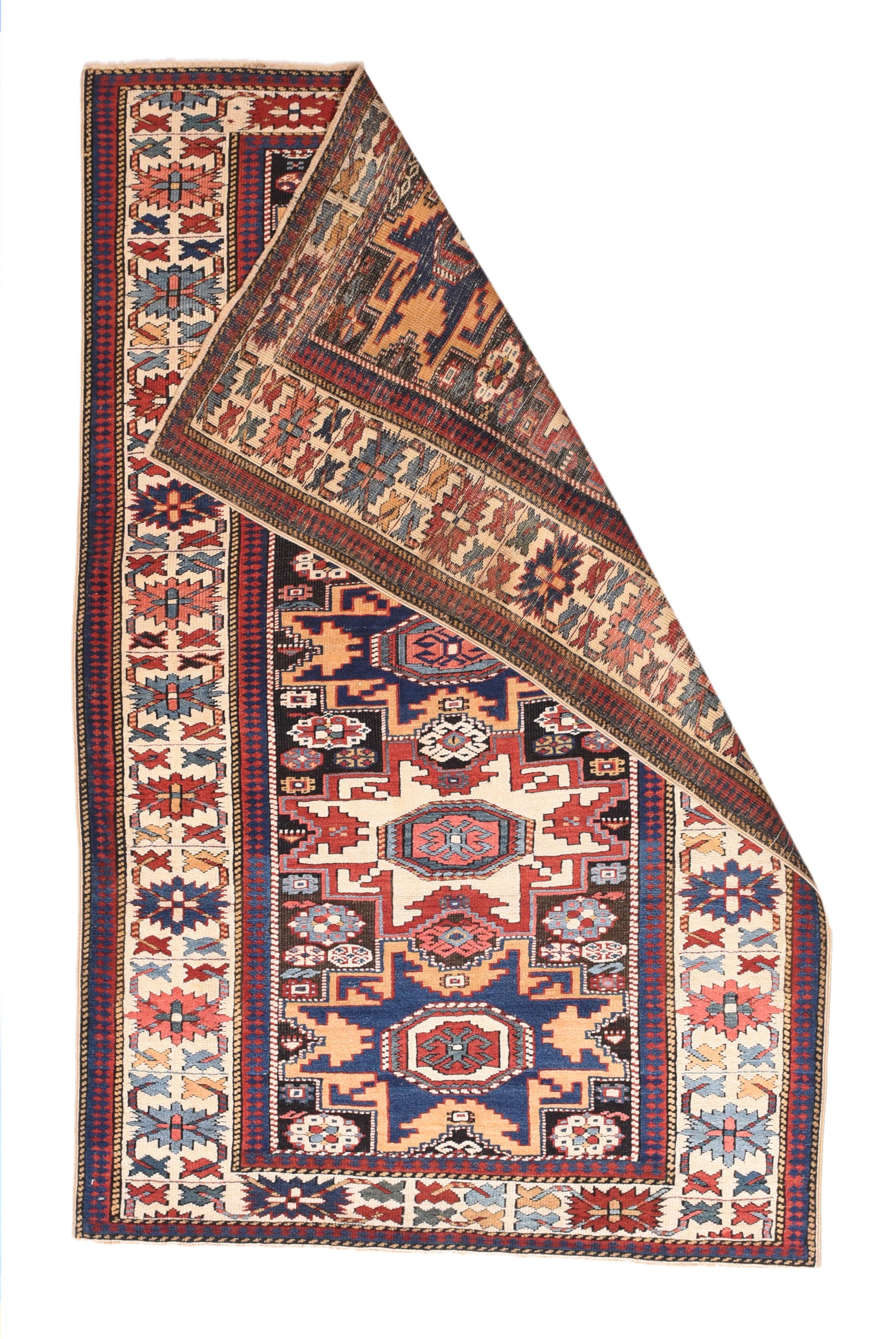 Other Fine Antique Kuba Russian Rug, Hand Knotted, circa 1890