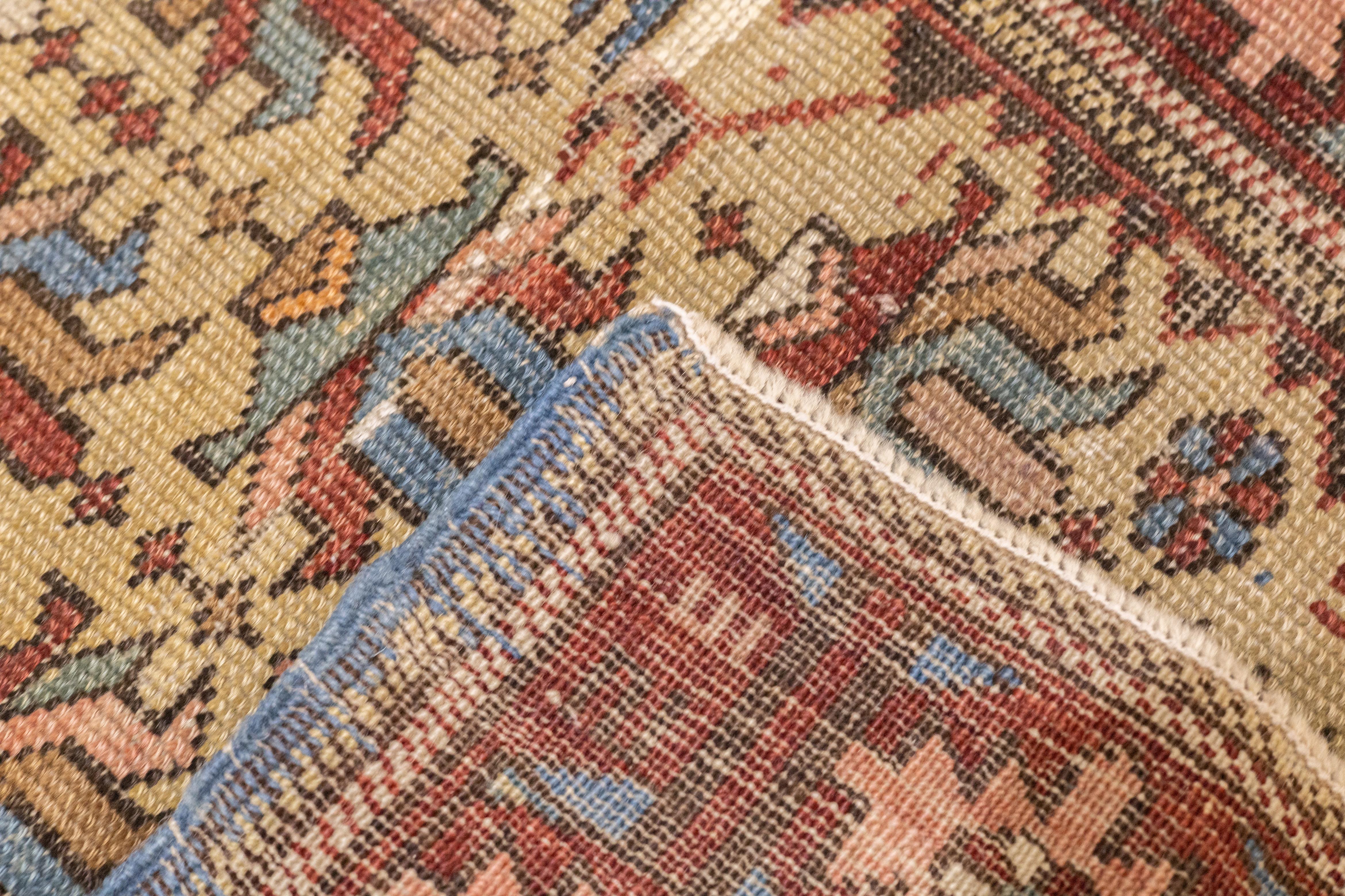 Fine Antique Kuba Shirvan Rug 3'5'' x 5'7'' For Sale 1