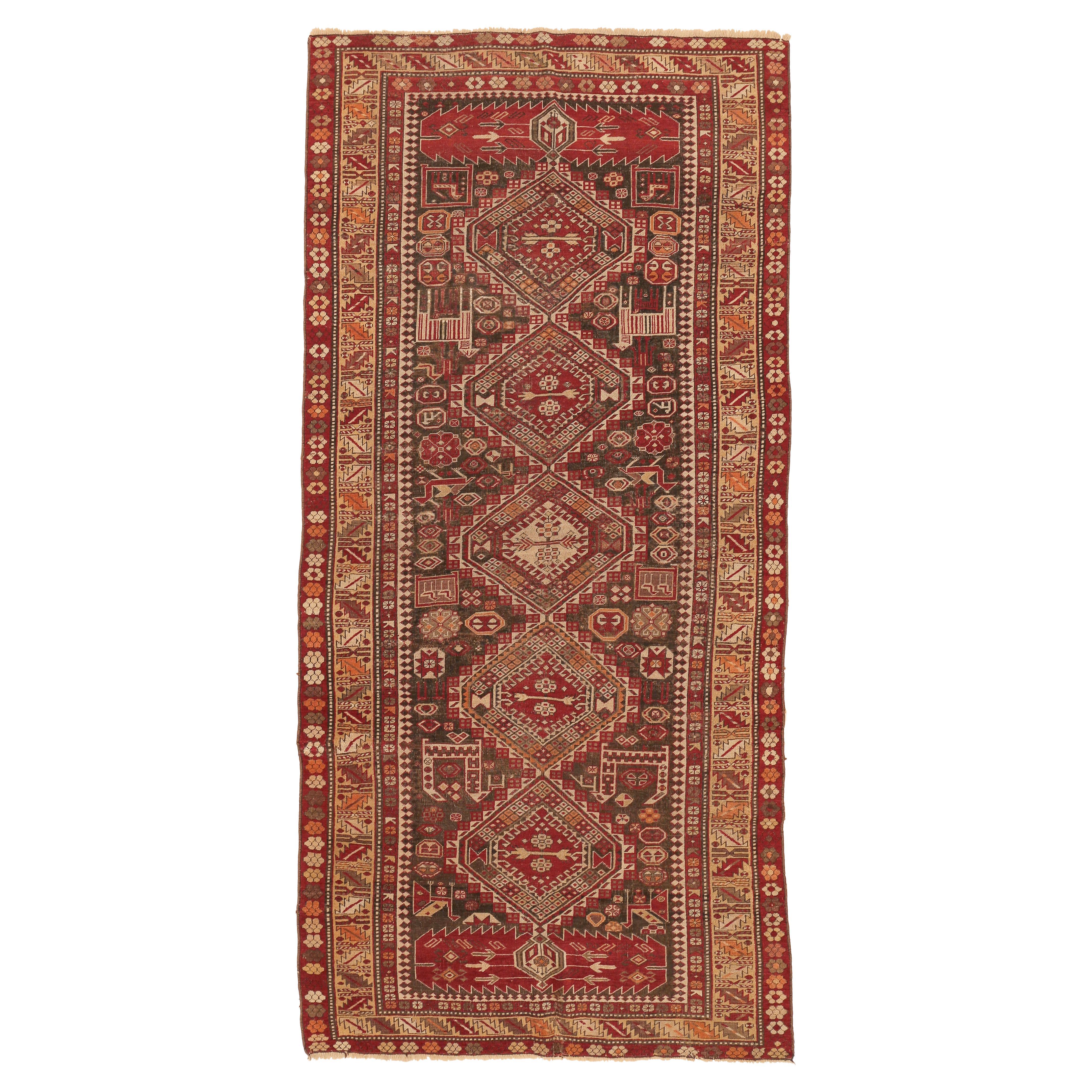 Fine Antique Large Size Caucasian Shirvan Rug