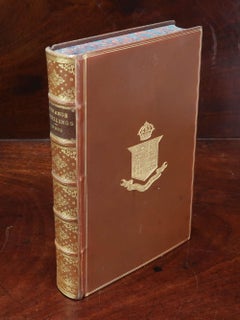 Fine Antique Leather Bound Book For Decoration. Natural History Interest. 1903