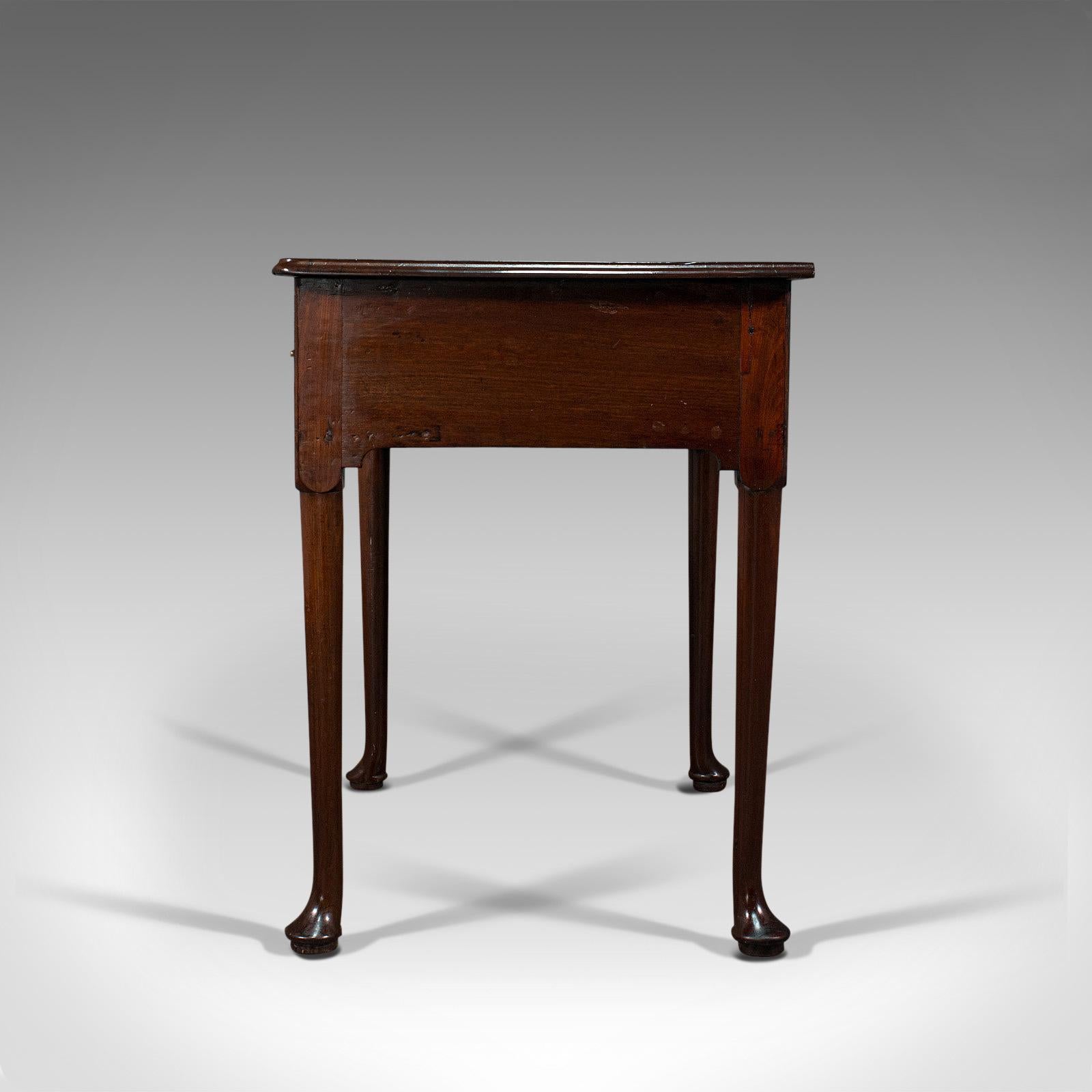 Fine Antique Lowboy, English, Mahogany, Side, Serving Table, Georgian, C.1780 In Good Condition In Hele, Devon, GB