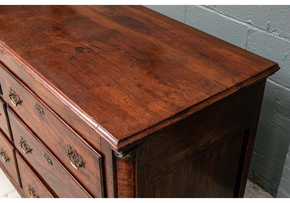 Fine Antique Mahogany Double Dresser for Restoration For Sale 2