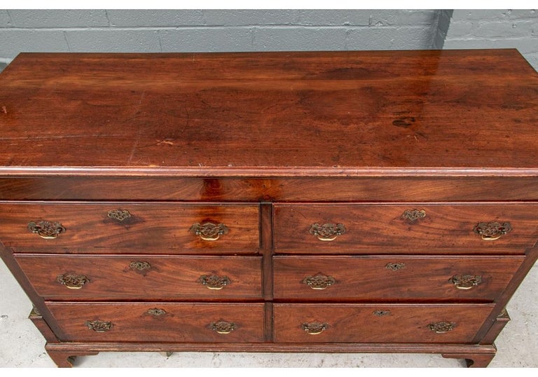 Fine Antique Mahogany Double Dresser for Restoration For Sale at