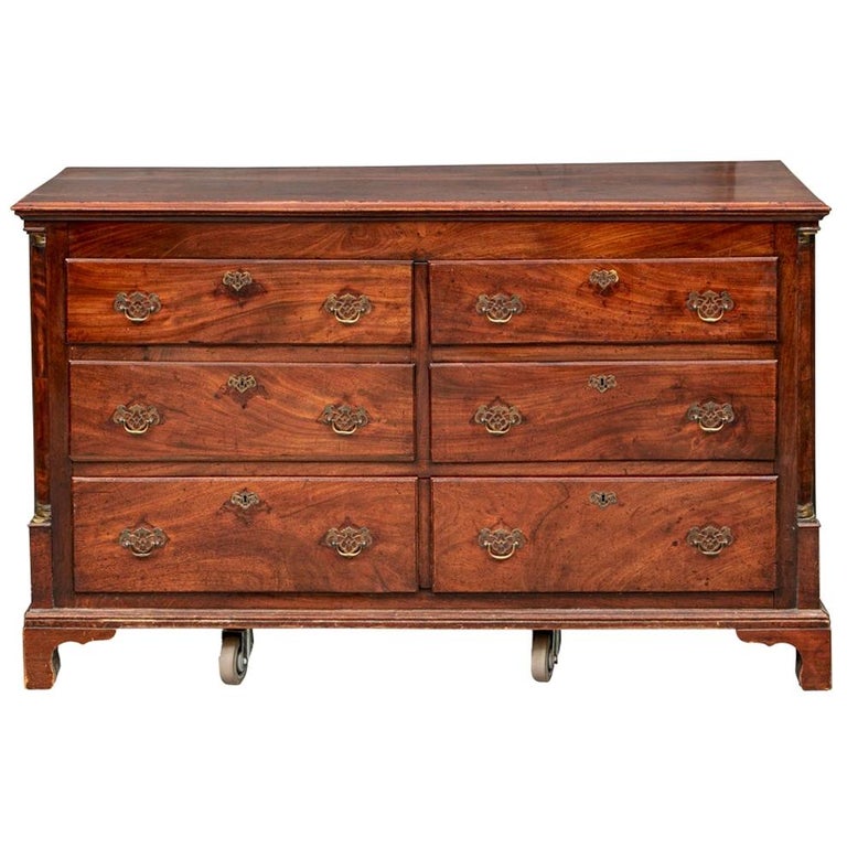Fine Antique Mahogany Double Dresser for Restoration For Sale at 1stDibs |  antique double dresser, antique mahogany dresser, antique double chest of  drawers