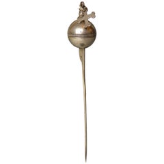 Fine antique Mapuche Tupu Latin American silver Chile
