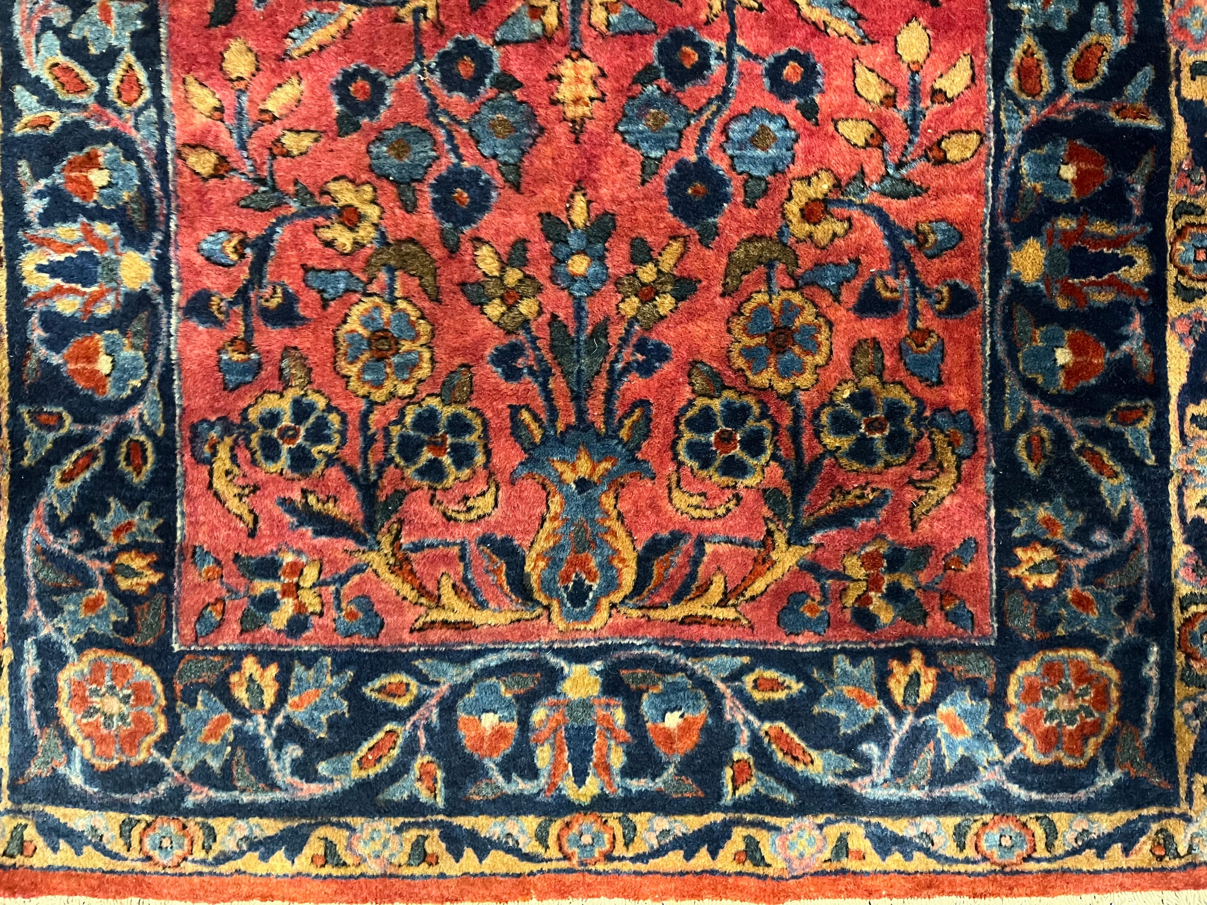 Perse Tapis ancien Mohajeran Sarouk 2'0