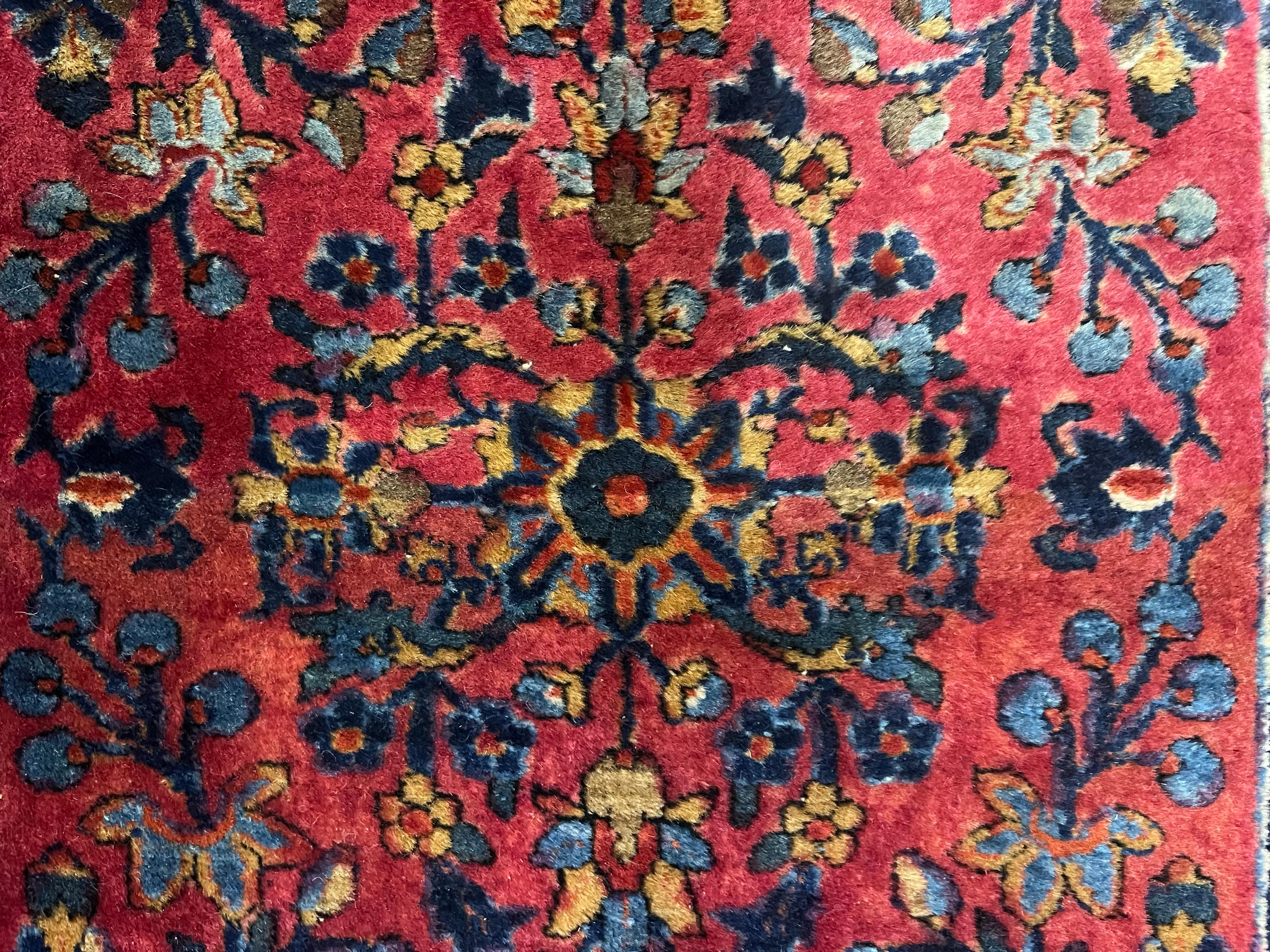 Tapis ancien Mohajeran Sarouk 2'0
