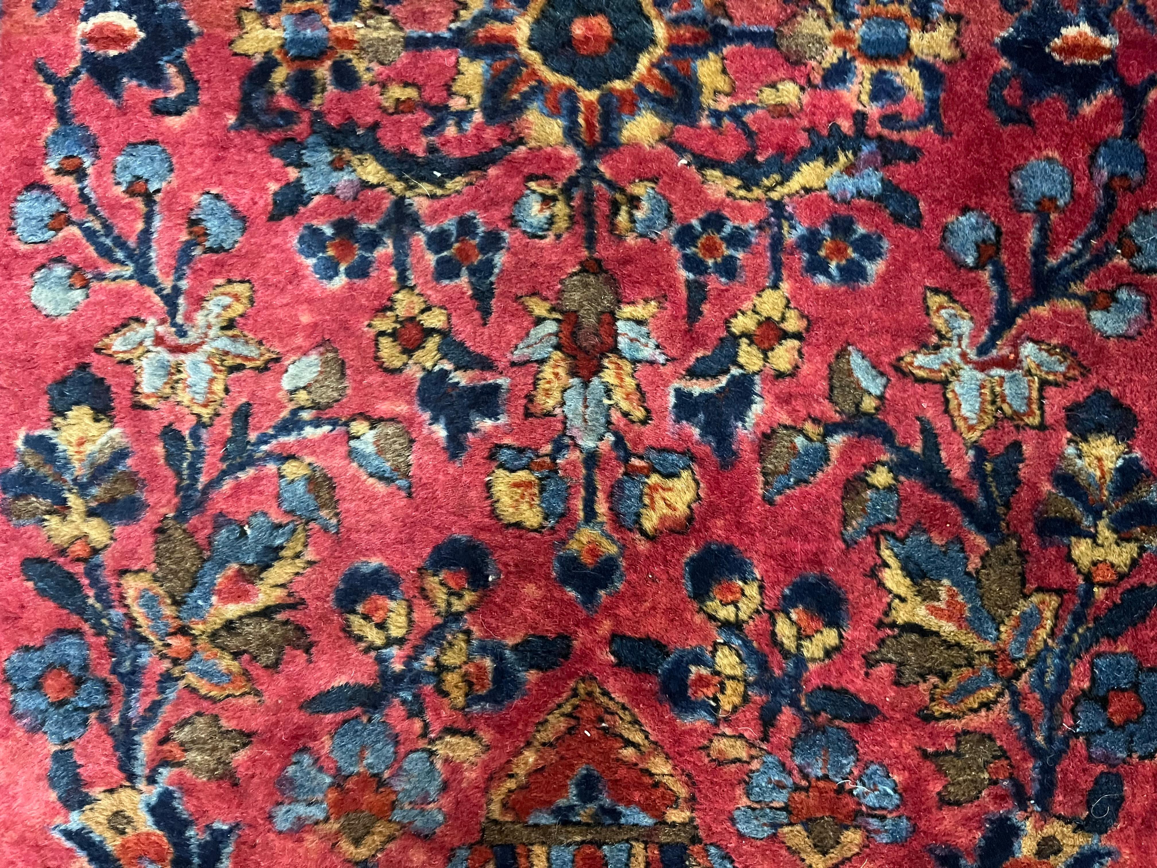 20ième siècle Tapis ancien Mohajeran Sarouk 2'0