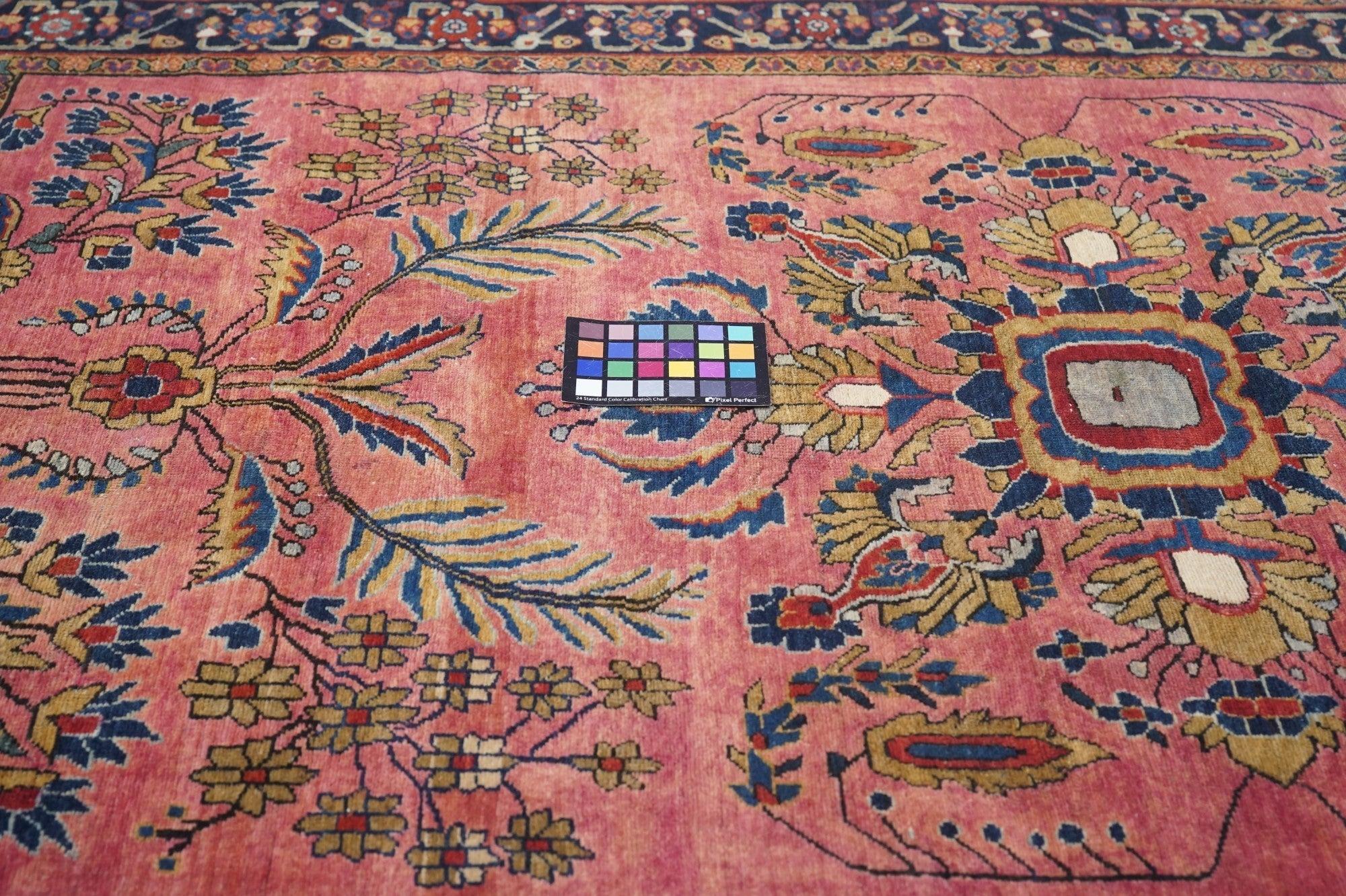 Fine Antique Mohajeran Sarouk Rug 4'3'' x 6'9'' For Sale 1