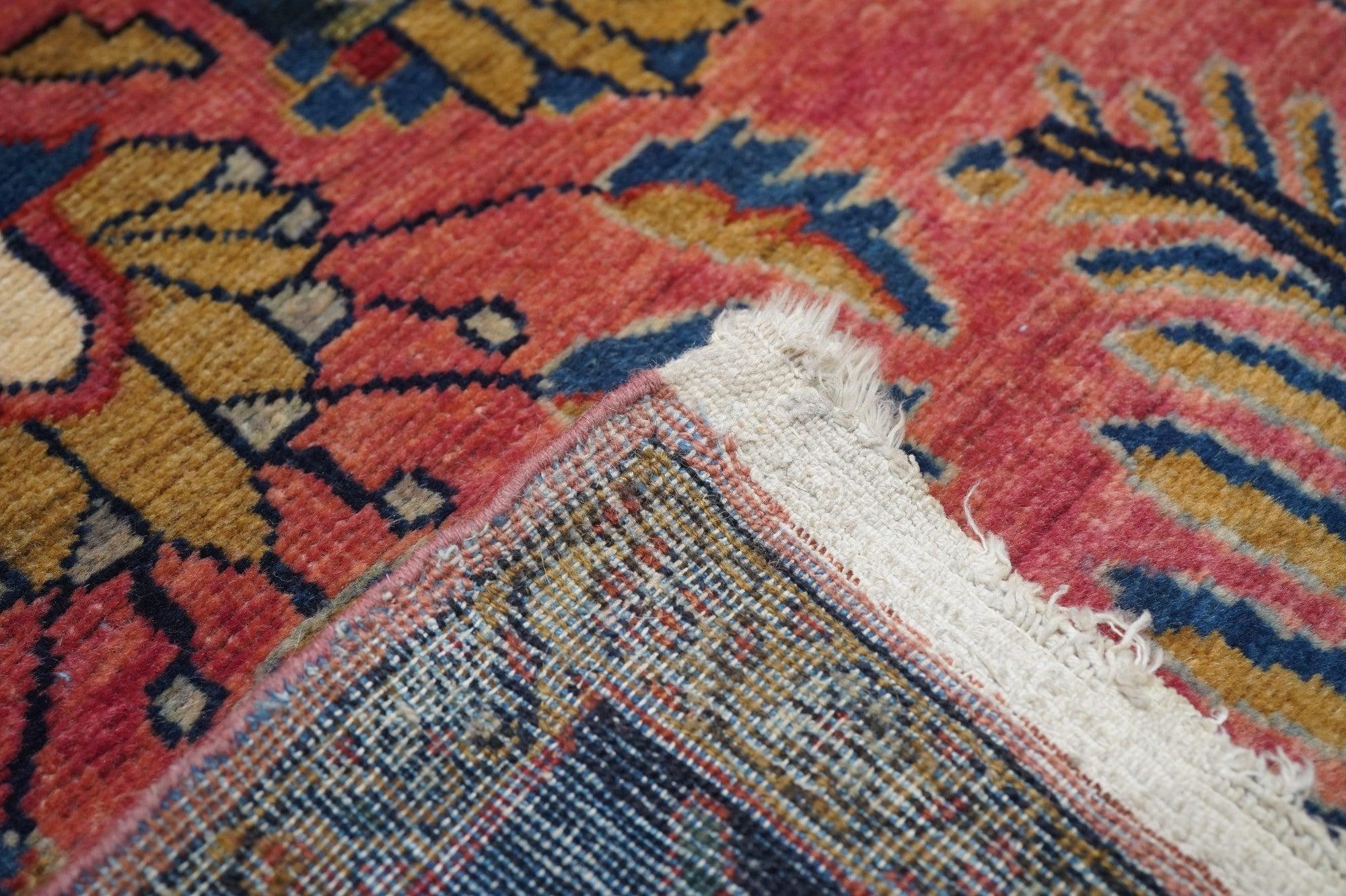 Fine Antique Mohajeran Sarouk Rug 4'3'' x 6'9'' For Sale 2