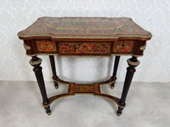 Feiner antiker Boulle-Schreibtisch im Stil Napoleons III.