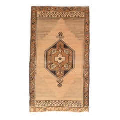 Fine Antique Oushak Turkish Rug, Hand Knotted, circa 1920s