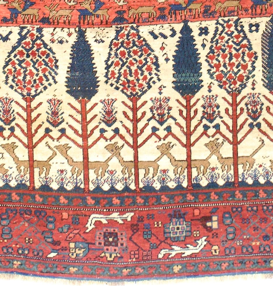 Fine Antique Persian Bakhshayesh Rug 5’9