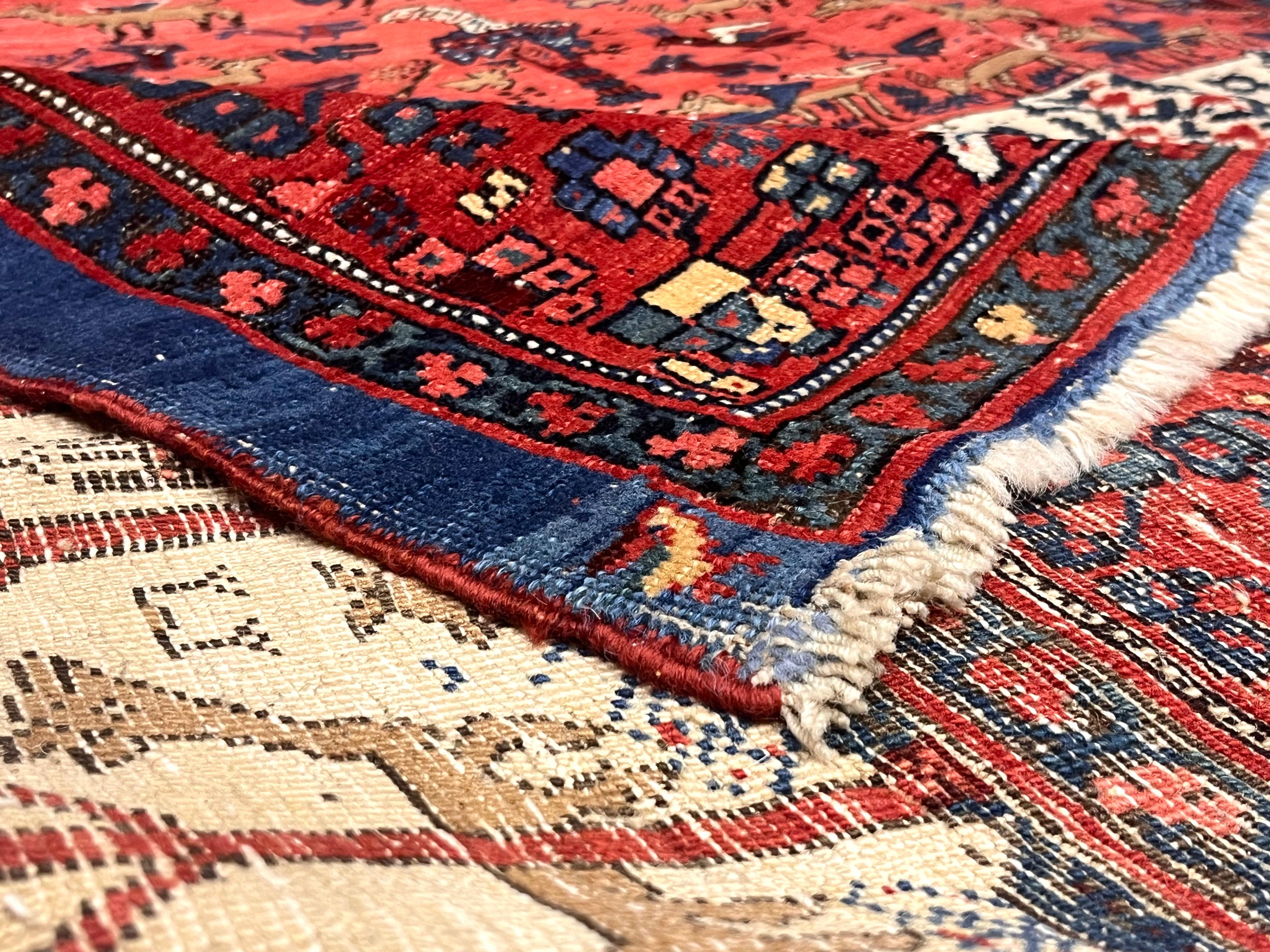 Fine Antique Persian Bakhshayesh Rug 5’9