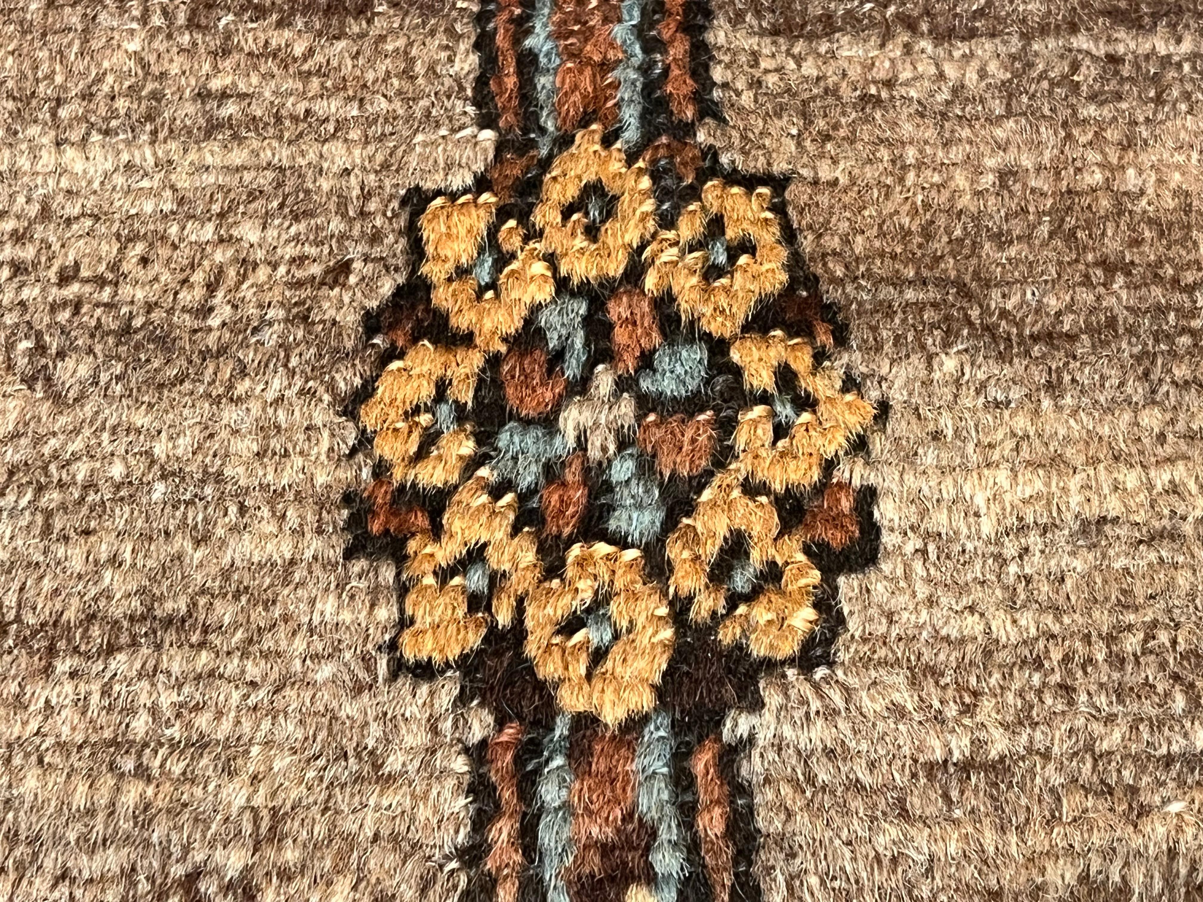 19th Century Fine Antique Persian Bakhshayesh Tribal Wool Rug 2'11
