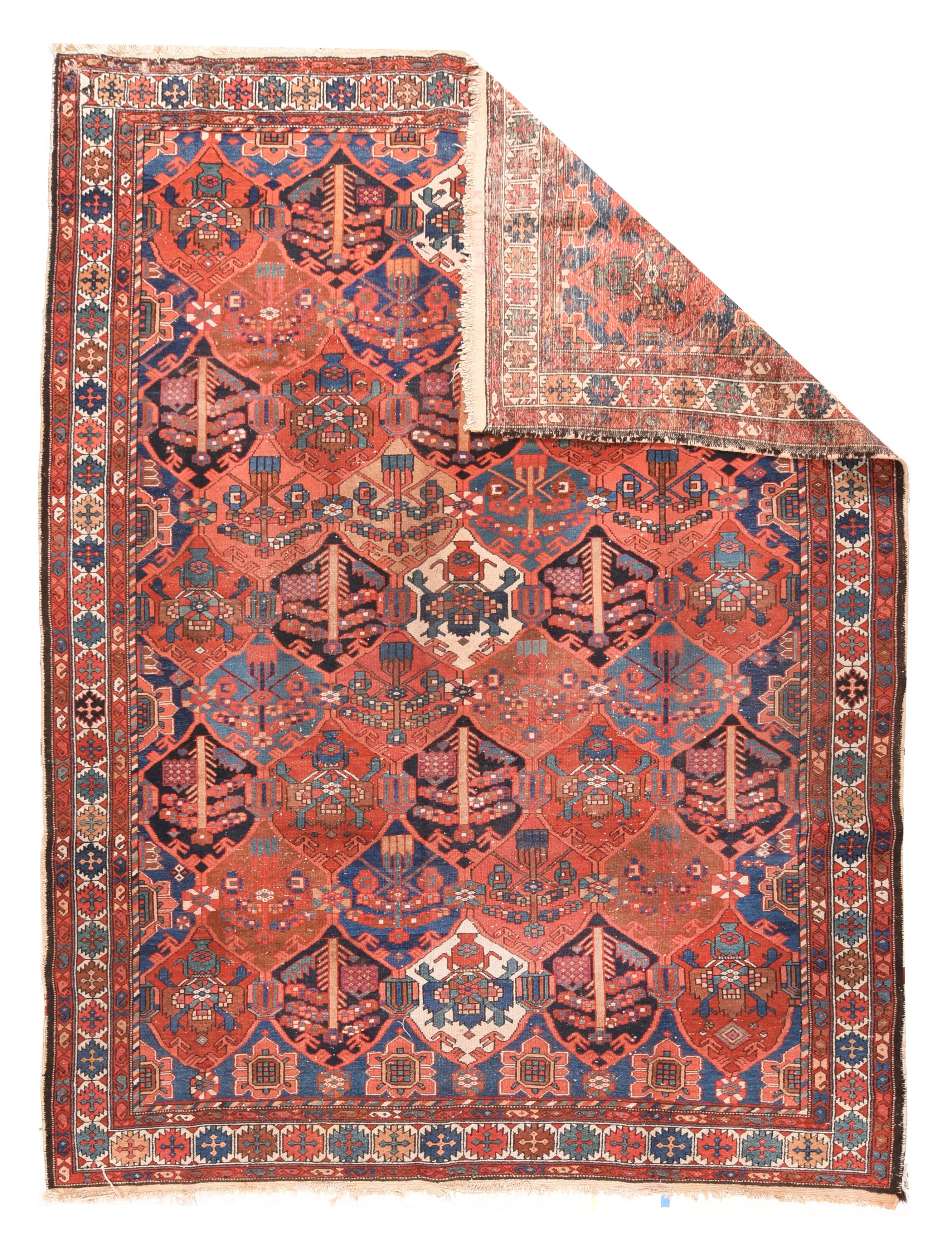 Fine Antique Persian Bakhtiari In Excellent Condition In New York, NY