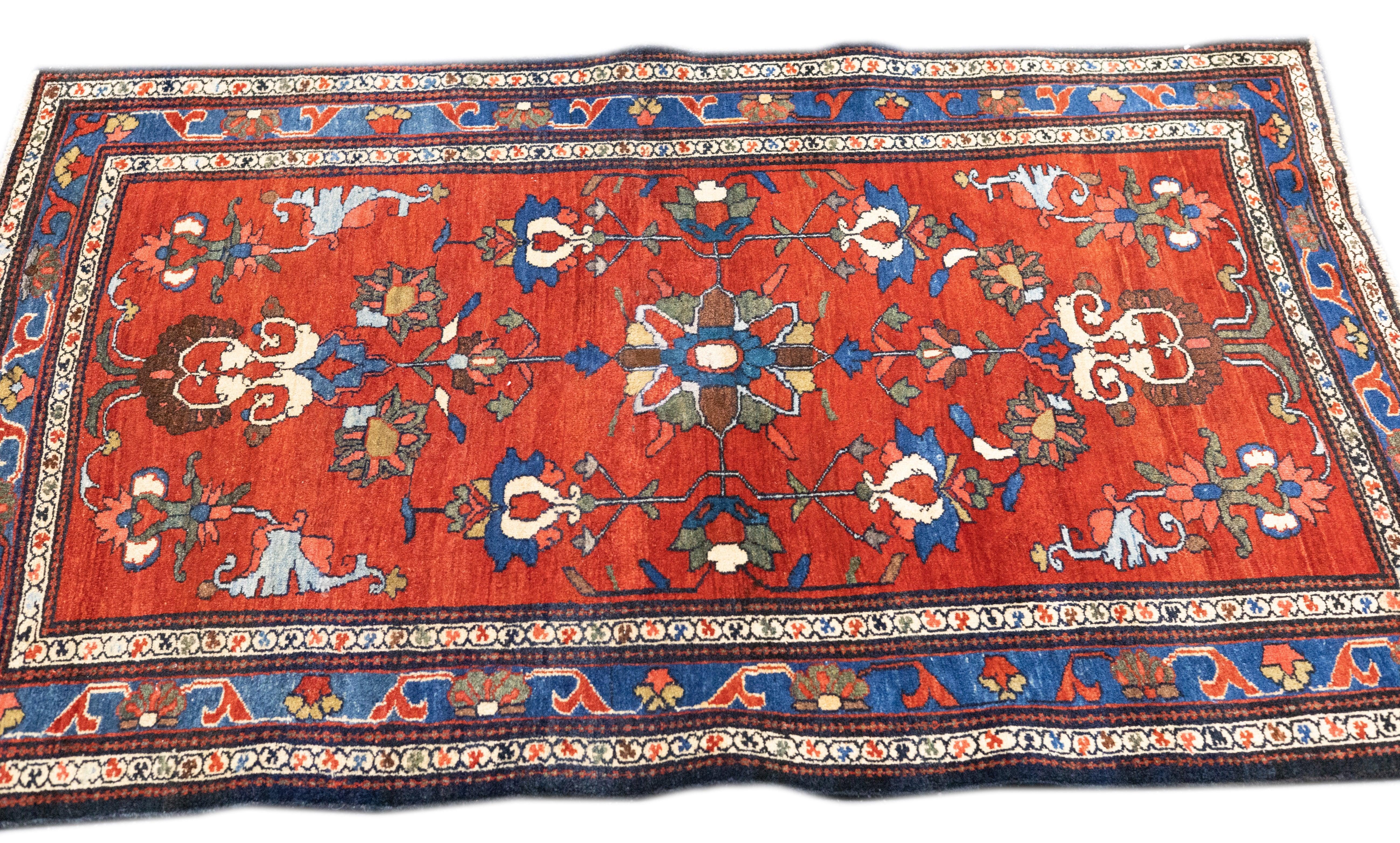 Fine Antique Persian Farahan Rug 3'6'' x 5'0