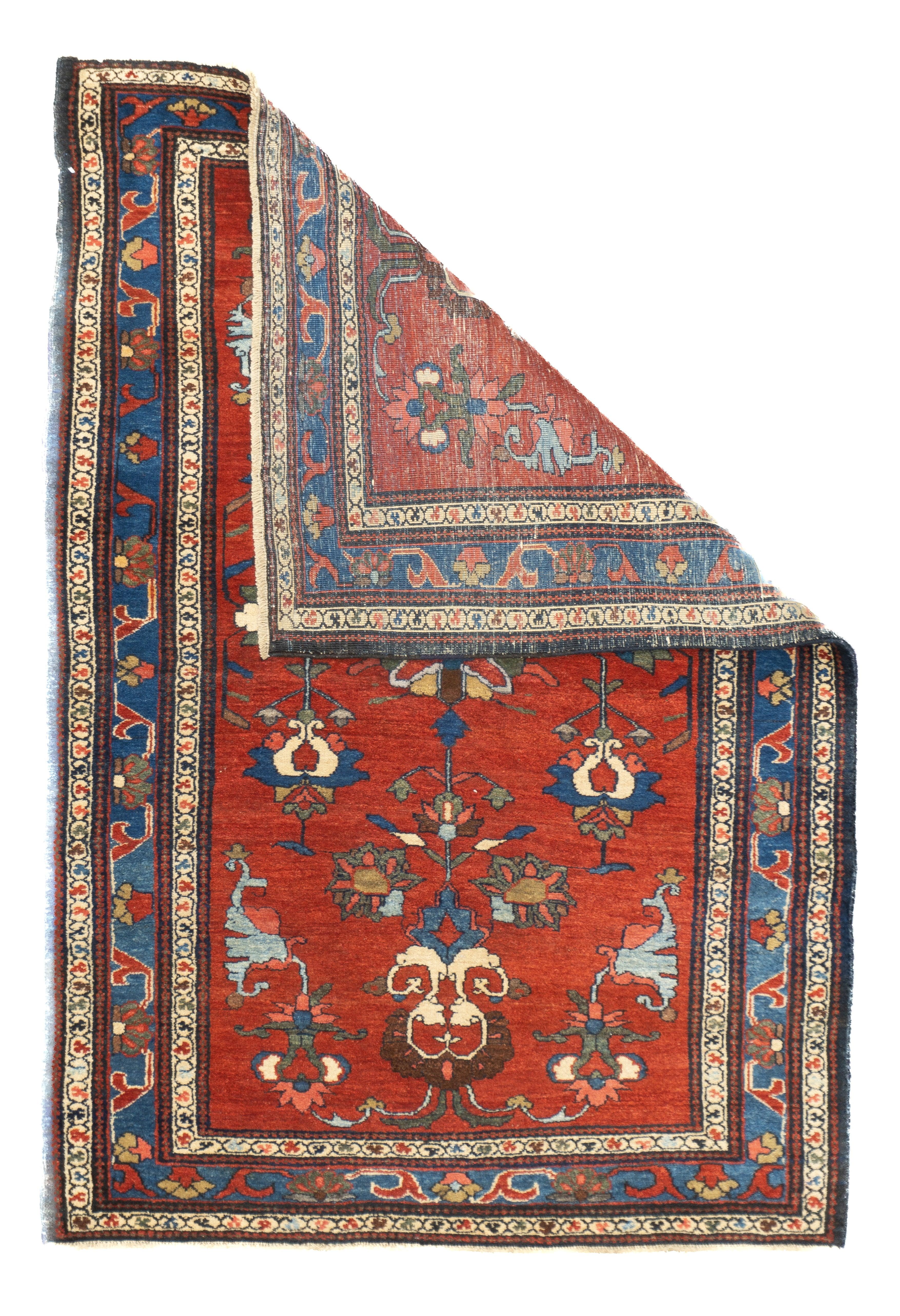 Fine Antique Persian Farahan Rug 3'6'' x 5'0