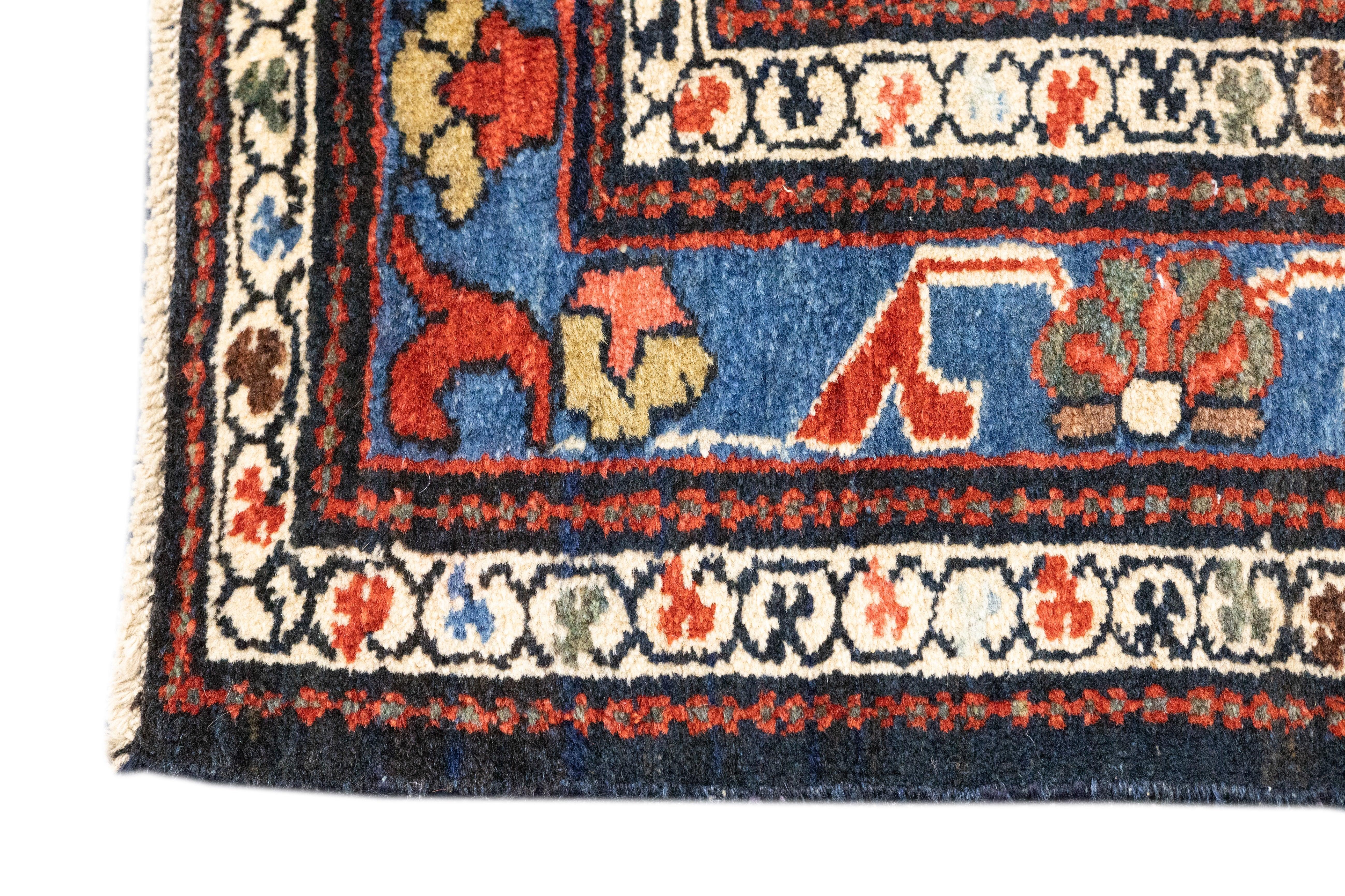Fine Antique Persian Farahan Rug 3'6'' x 5'0