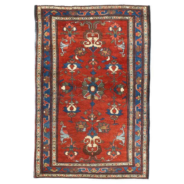 Fine Antique Persian Farahan Rug 3'6'' x 5'0